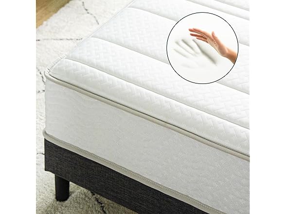 Zinus 10 Inch Foam and Spring Hybrid Matress