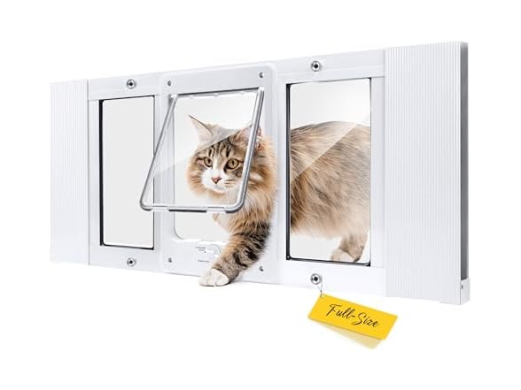 Full-Size 32"-36" Window Pet Door