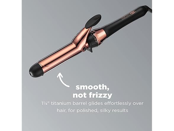 CONAIR INFINITIPRO Rose Gold Titanium 1-Inch Curling Iron