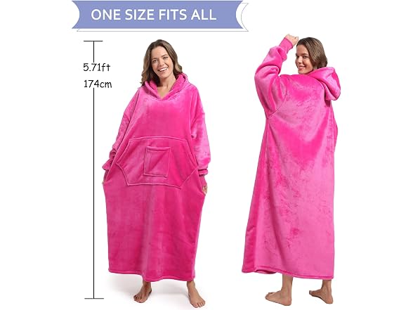 Fusseda (OS) Oversized Wearable Sweatshirt