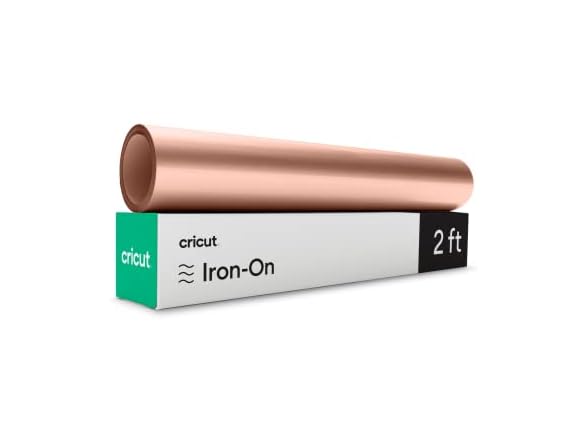 Cricut Everyday Iron On- Rose Gold, 2ft