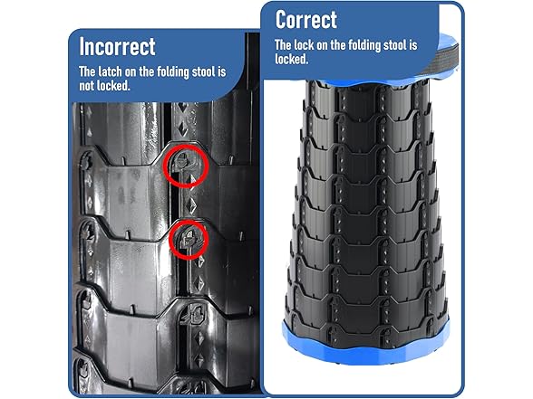 Doseno Upgraded Foldable Stool