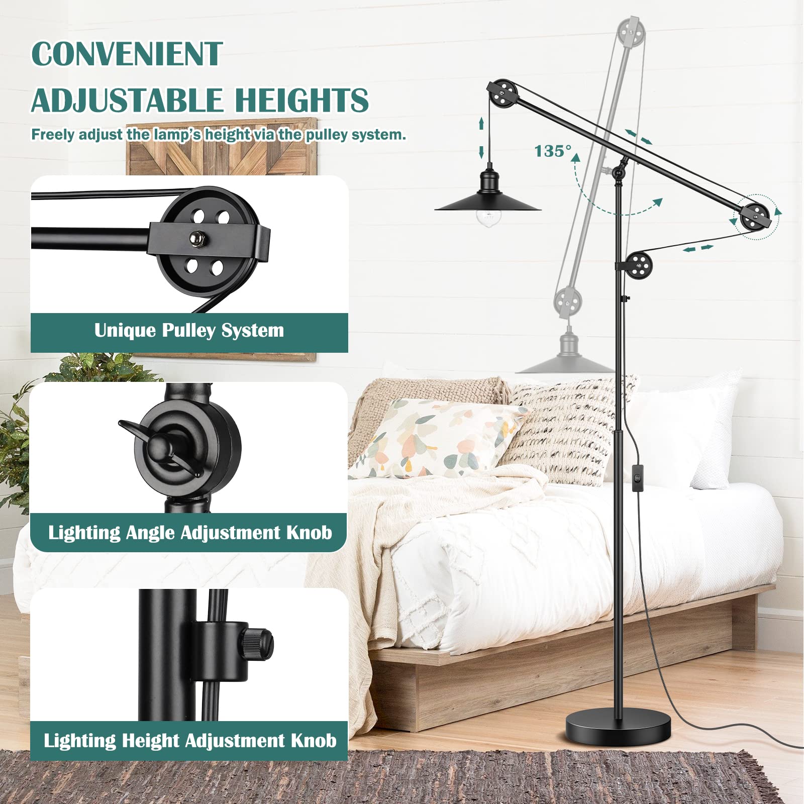 GoBright Adjustable Floor Lamp - Gallery 13