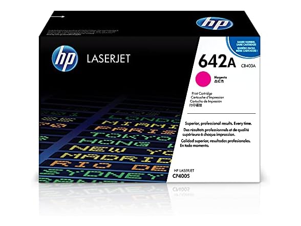 HP 642A Magenta LaserJet Toner Cartridge (CB403A)