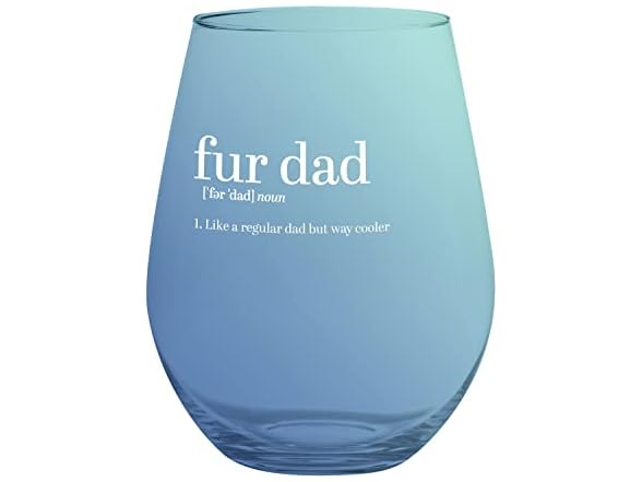 Slant Collections Pet Parent Wine Glass