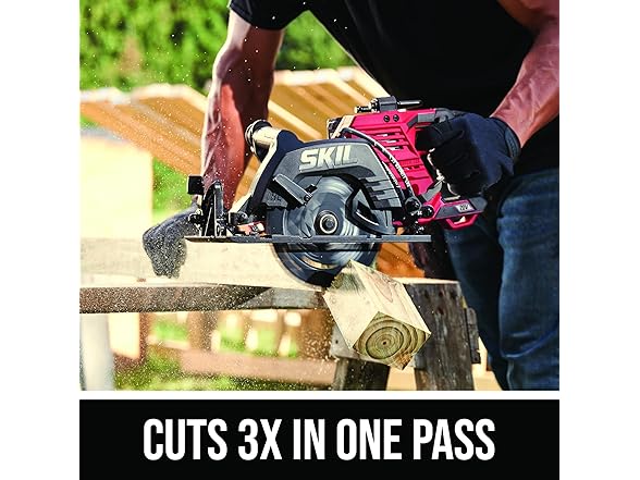 SKIL CR5429B-20 2x20V 20 Brushless 7-1/4” Saw Kit