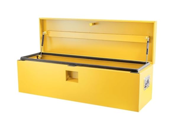 30 Inch Steel Truck Tool Box with Groove Cover
