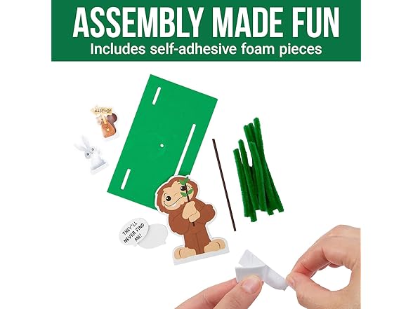 Fun Express 3D Bigfoot Hiding Craft Kit
