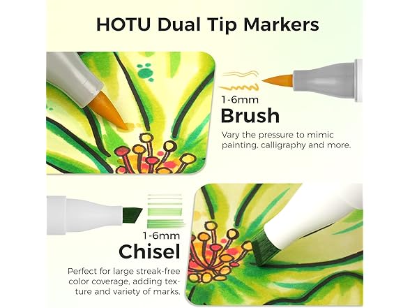 HOTU Alcohol Markers