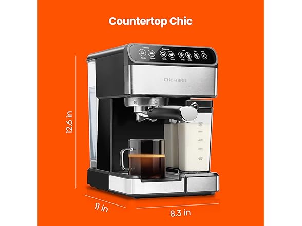 Chefman 6-in-1 Espresso Machine