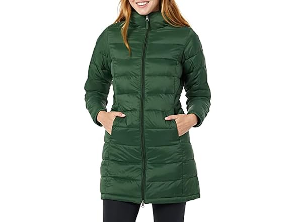 Amazon Essentials Women Lightweight Hooded Coat