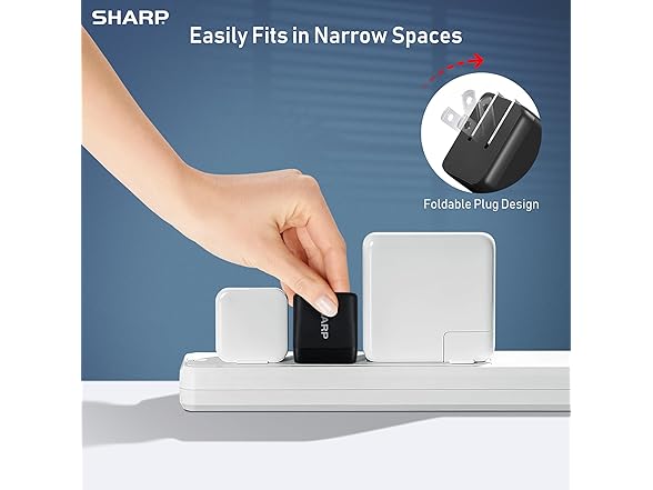 Sharp USB C Charger - 30W, Dual Port