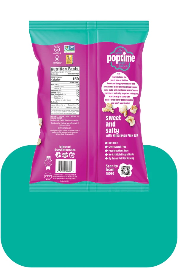 (50ct) Poptime Gourmet Popcorn - Gallery 21