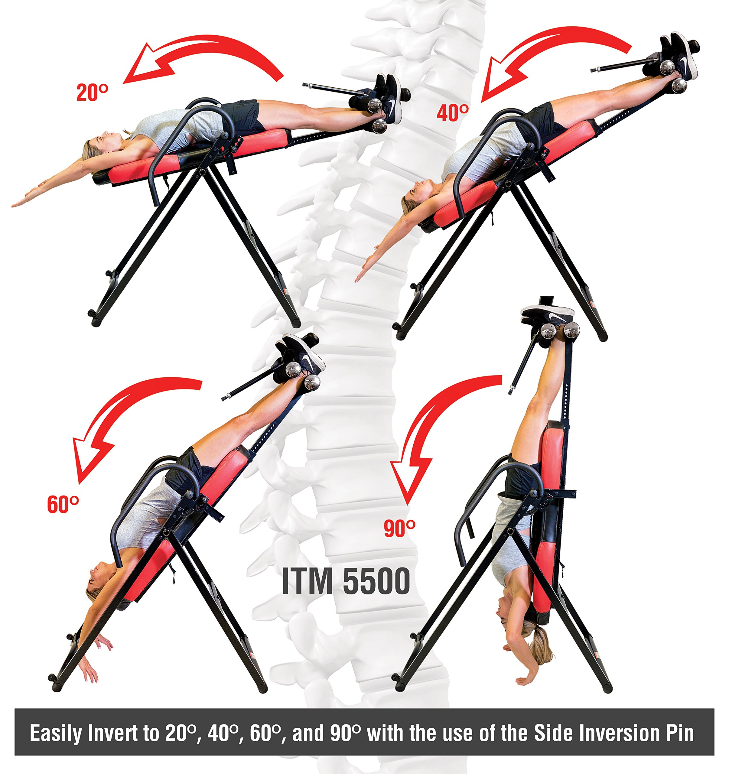 Health Gear ITM5500 Advanced Technology Inversion Table  - Gallery 23
