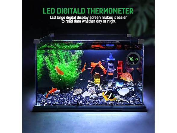 Fish Tank Digital Thermometer (2 Pack)