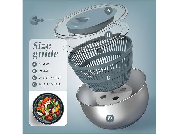 Stainless Steel Salad Spinner