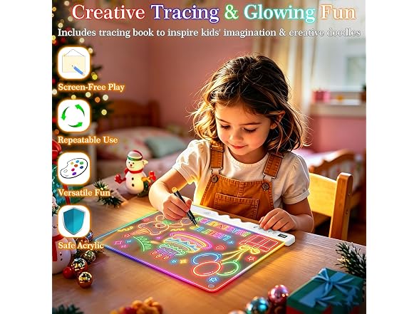 16in LED Drawing Board with Music & Lights