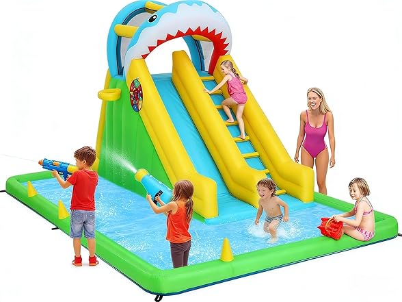 Shark Attack Fun Zone Bounce House