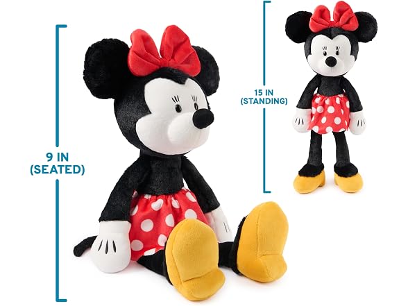 GUND Disney Official Minnie Mouse Toothpick 15-Inch
