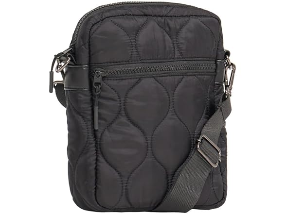 Danskin Blake Crossbody Bag, Black
