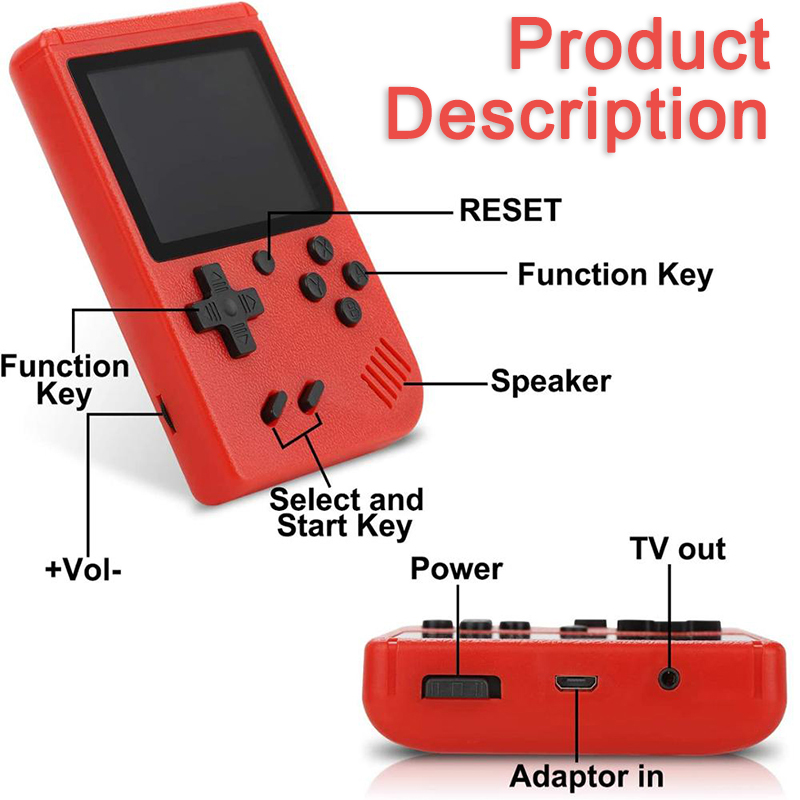 400-In-1 Handheld Game Console - Gallery 17