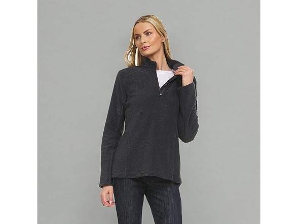 Swiss Alps Quarter Zip Fleece (M) Char