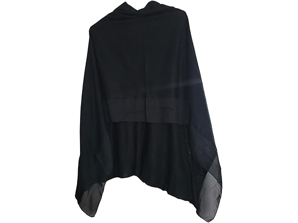 Jack and Missy Black Poncho
