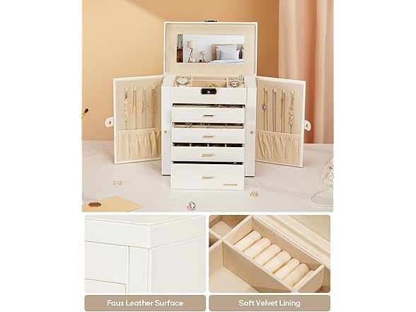 Homde Jewelry Box