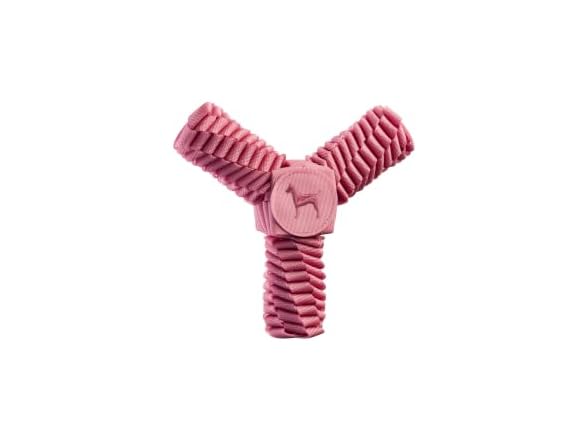 NOAH & PAW Luxury Dog Toy, Dog Rope Toy- Y Flyer, Pink