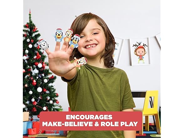 11pc Bluey Holiday Bath Toys