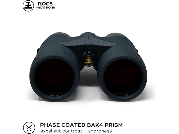 Nocs Provisions Pro Issue 10x42 Waterproof Binoculars, Hunting & Stargazing (Open Box)
