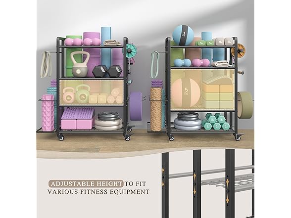 4-Tier Weight Rack - 400lb Capacity