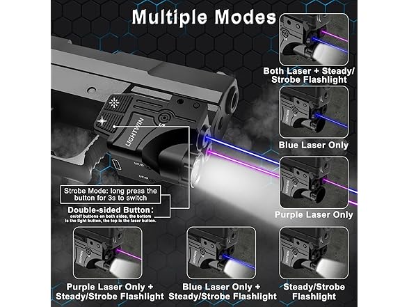LIGHTWIN 3 in1 Laser Light Combo