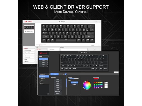 Redragon K617 HE Hall-Effect Gaming Keyboard