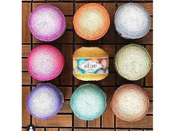 Alize Diva Ombre Batik Silky Effect 100%
