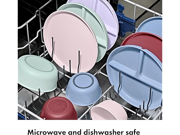 OXO Tot Stackable Plate Set 3pk - Dark