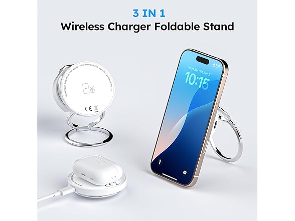 SRIBOO Wireless Charger for MagSafe 35