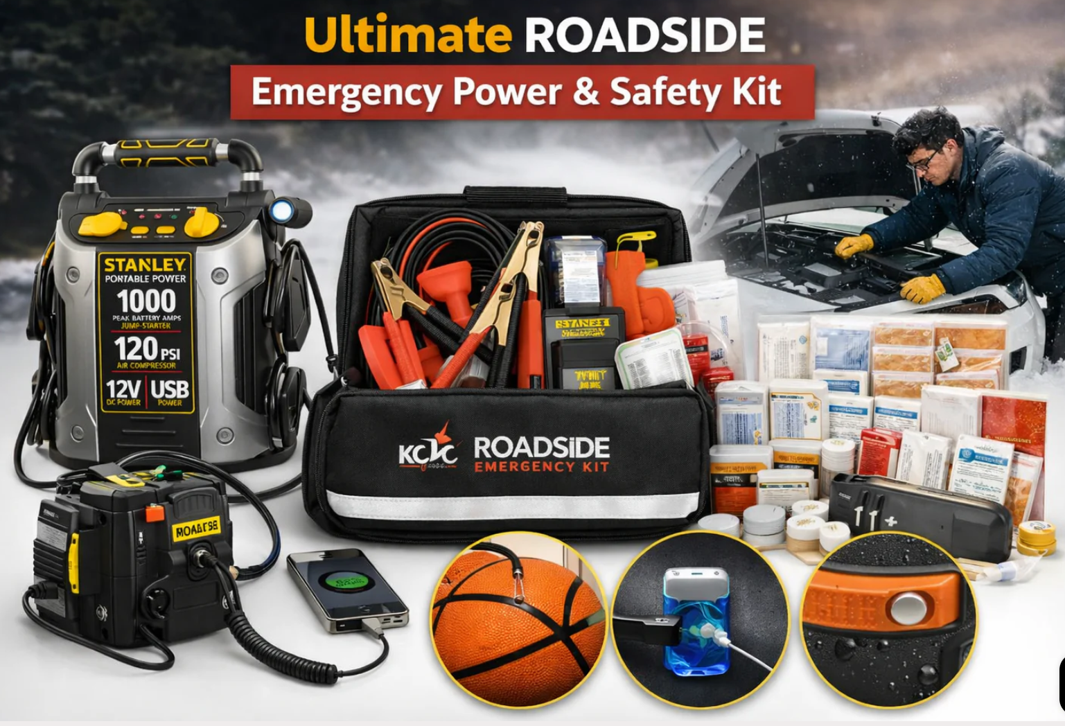 Ultimate Roadside Emergency Power & Safety Kit - Gallery 14