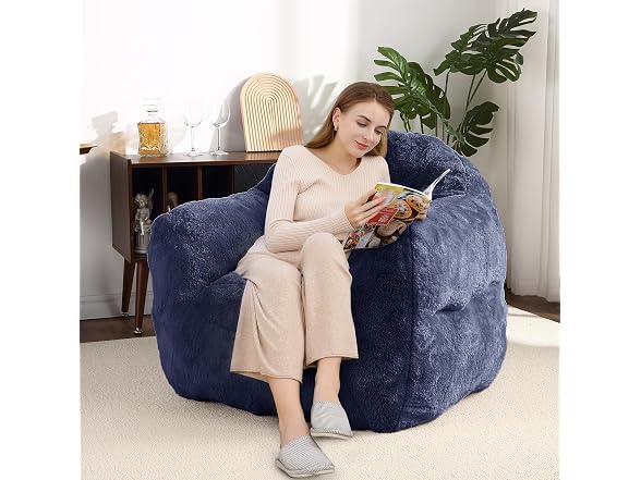 Small Bean Bag Chair 39in Light Green