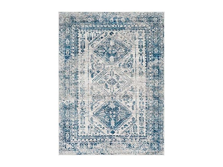Traditional Area Rug Rectangle 9'3" x 12'