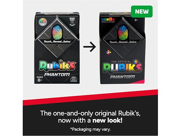 Rubik's Cube Phantom Heat-Activated Puzzle Cube