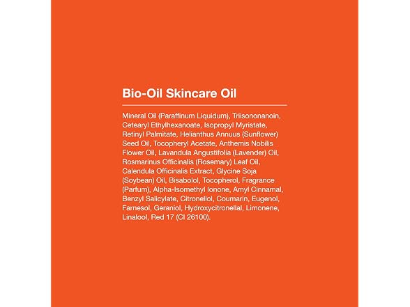 Bio Oil Skincare Body Oil Serum Face an