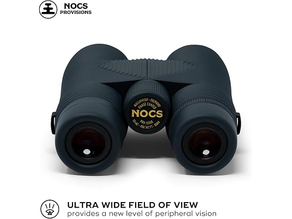 Nocs Provisions Pro Issue 10x42 Waterproof Binoculars, Hunting & Stargazing (Open Box)