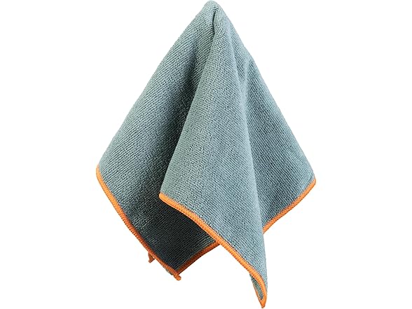 Superio Grey Microfiber Cleaning Cloth for Cars 9 Pack