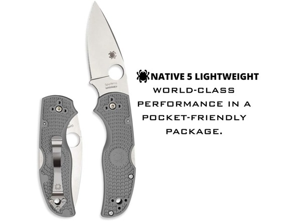 Spyderco Native 5 Signature Knife