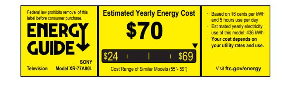 Sony OLED BRAVIA XR A80LTV (2023) (Refurbished) - Gallery 41