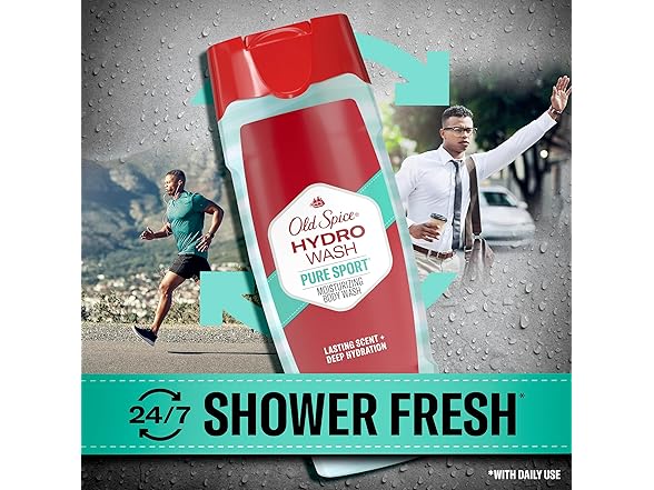 Old Spice Hydro Wash Pure Sport 16 oz