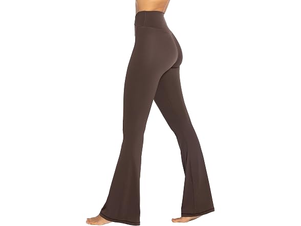 Sunzel Flare Leggings 32in M Brown