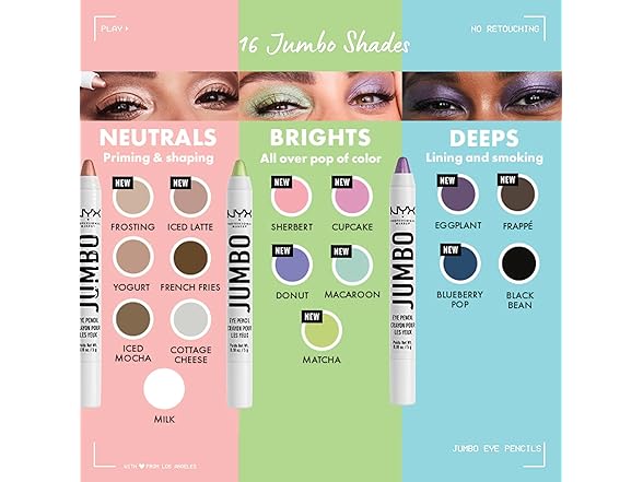 NYX PROFESSIONAL MAKEUP Jumbo Eye Pencil White