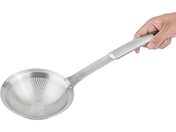 Restaurantware Stainless Steel Fine Mesh Skimmer